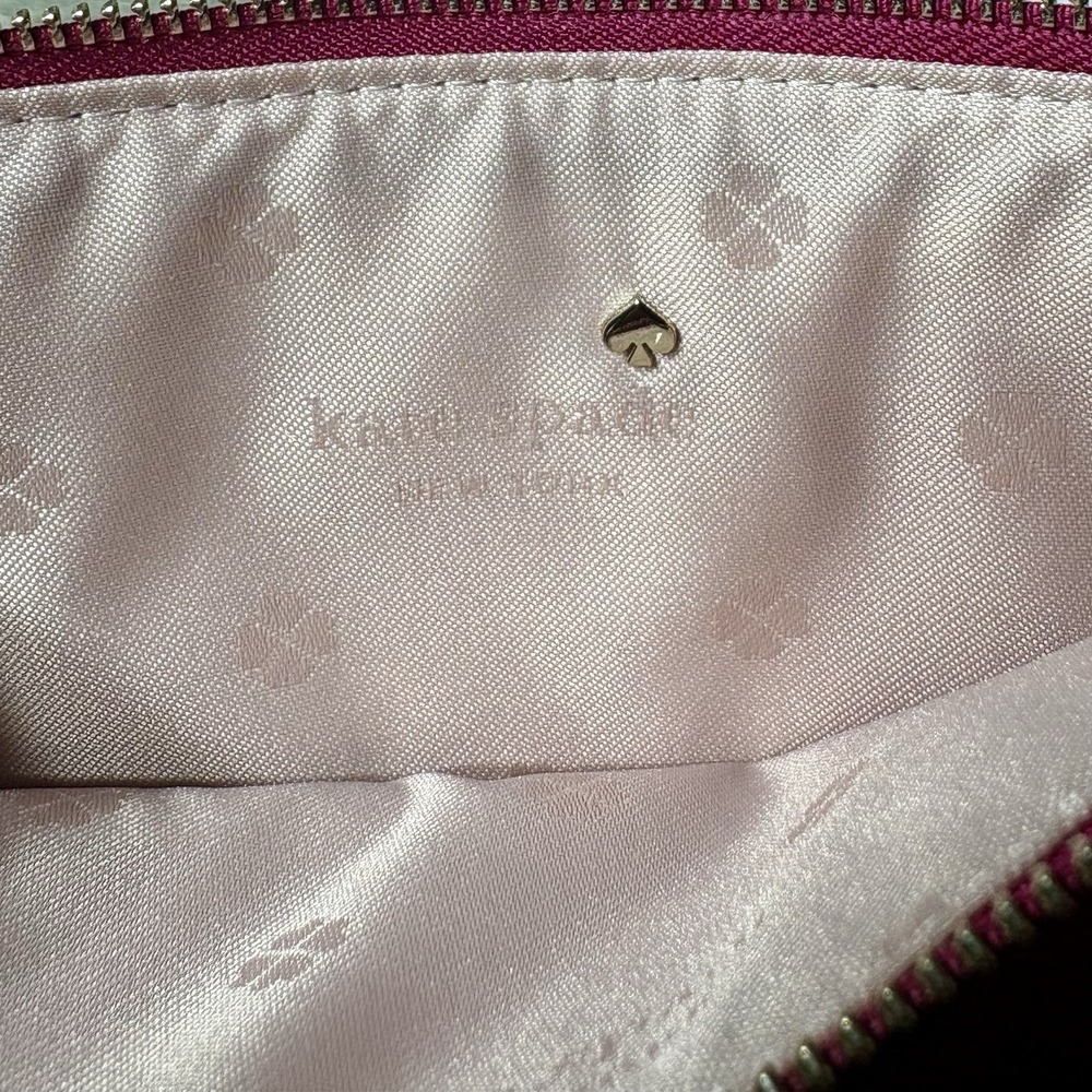 Kate Spade Small Anemone Pink Pebbled Leather Wristlet. Brand New w/ Tags. - Picture 8 of 13